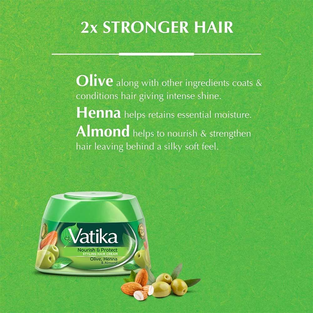 Vatika Nourish & Protect Hair Cream 140ml