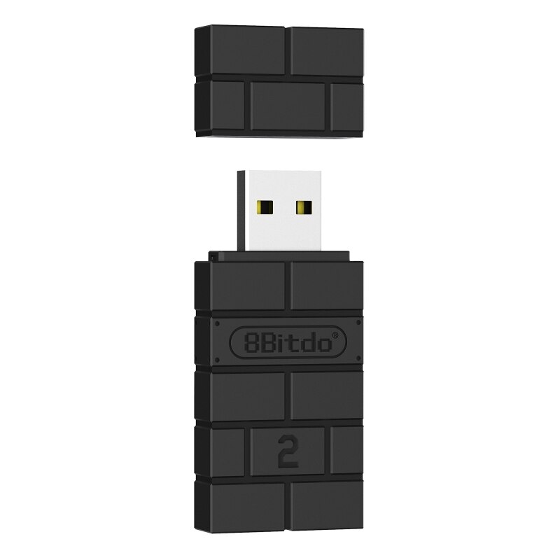 8Bitdo Wireless Bluetooth-compatible USB Adapter Quick Pairing for Switch/Steam. 