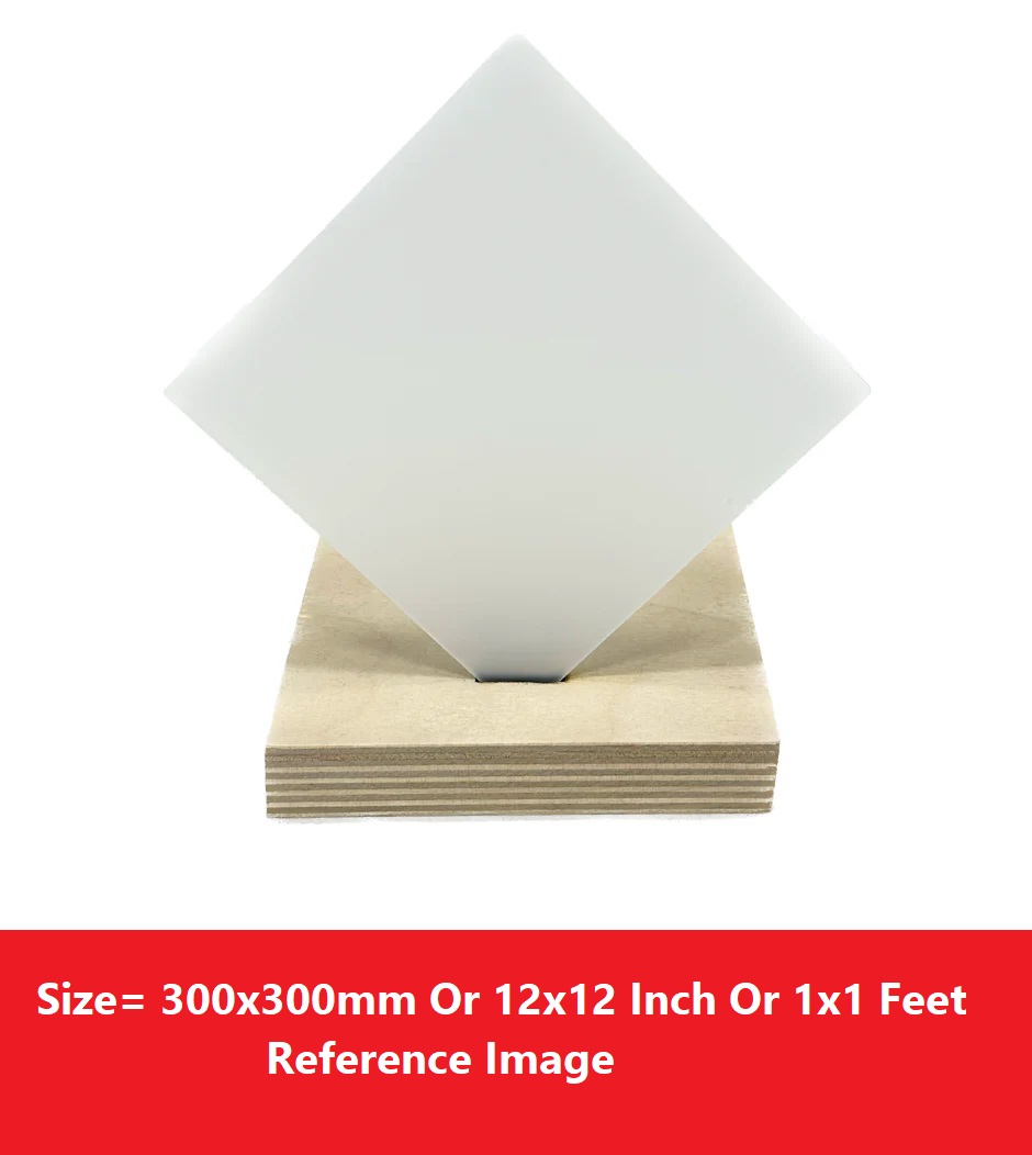WHITE 2mm Acrylic Sheet 2mm White Plastic Sheet 2mm Thick Acrylic Sheets Cutting Size 300x300mm Or 12×12 Inch Or 1×1 Feet 12 Inch Acrylic Sheet White Perspex Acrylic Sheet 2mm White Acrylic Plexiglass. 