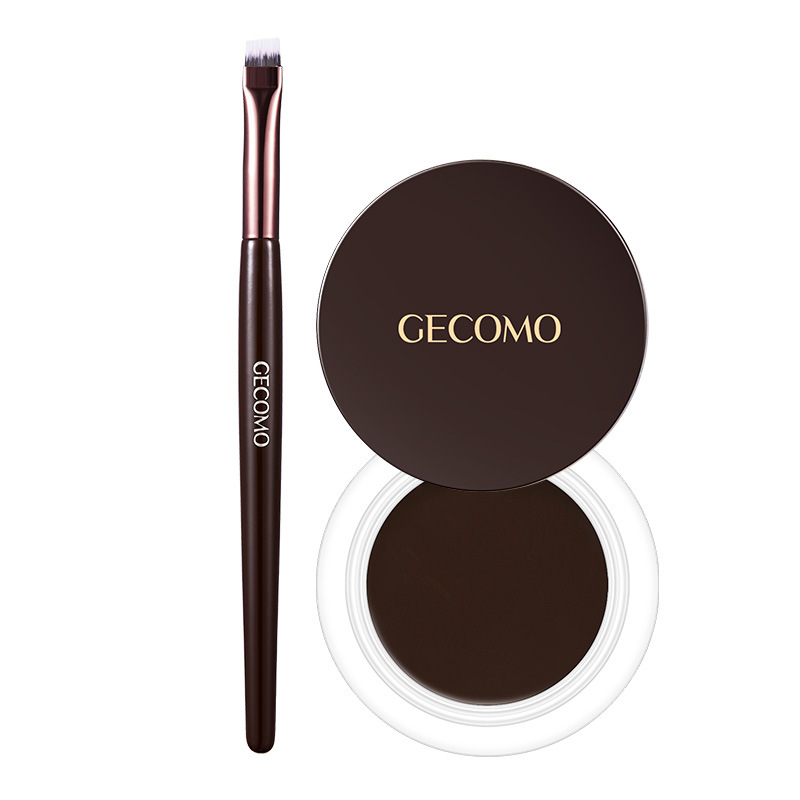Gecomo Makeup Holding Air With Brush Waterproof Not Easy To Sizzy Natural Silkworm Shadow Not Take Off Makeup Eyebrow Cream. 