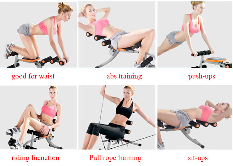 Six Pack Care Full Body Exercise Machine With Cycle. 