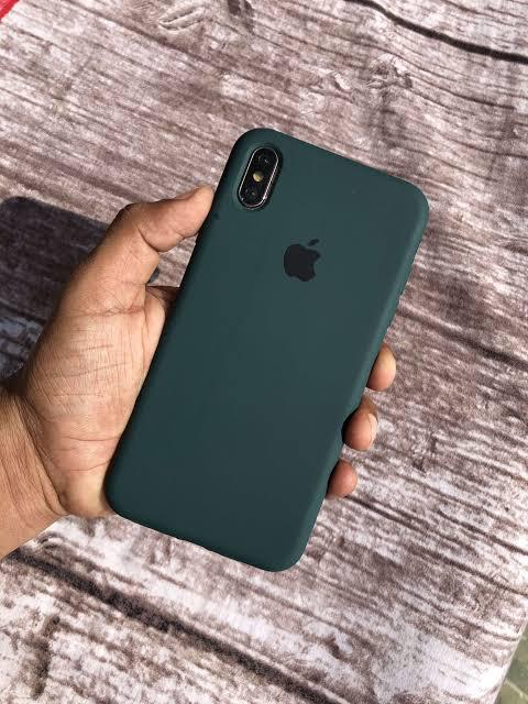 Official silicon case for iphone ( Xs Max ). 