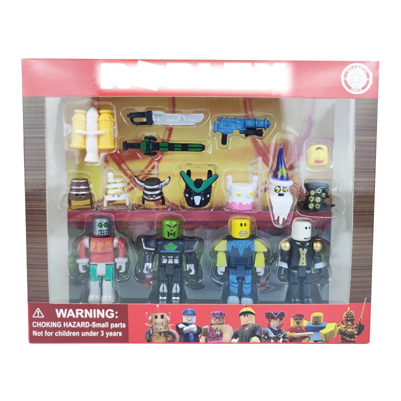 Virtual World Roblox Doll Game Peripheral Hand Model Toy Virtual World Building Blocks Doll Decoration Stuffed Animal Patung. 