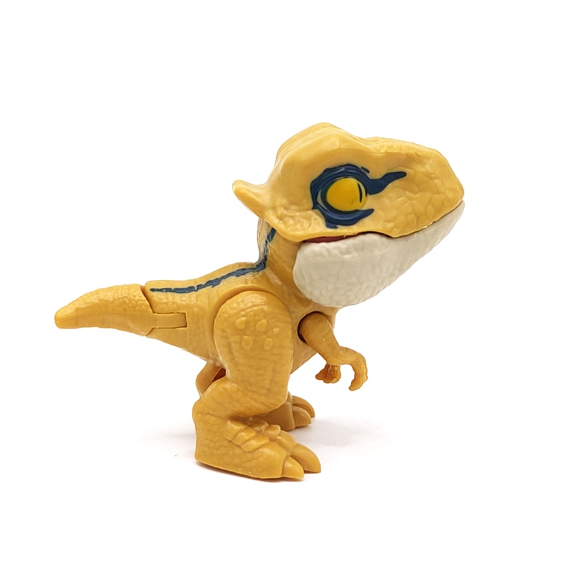 【Sandmdm】 2023 Dinosaurs Figures Velociraptor Blue Yellow Jurassic Spinosaurus Bite Hand Toy Tricky Mini World Fidget Finger Creative Xmas Gift
