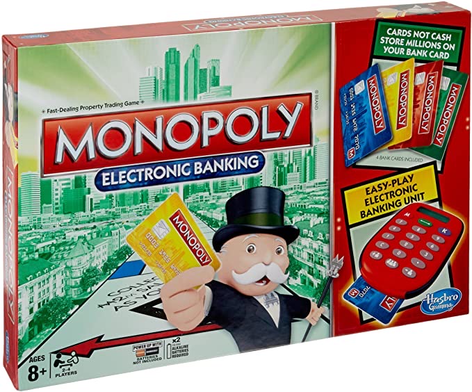 Monopoly Electronic Banking Game card-swipe banking Monopoly. 