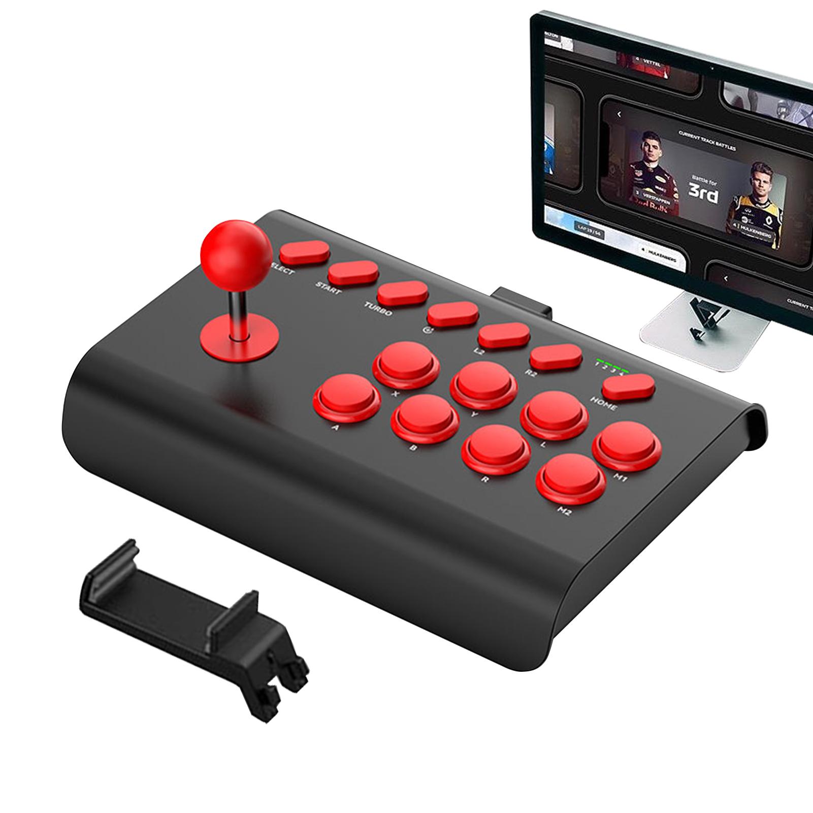Arcade Fight Stick Arcade Game Fighting Joystick With Turbo Macro Function Compatible For PC/Android/ios/Switch/Street Fighter Y02. 