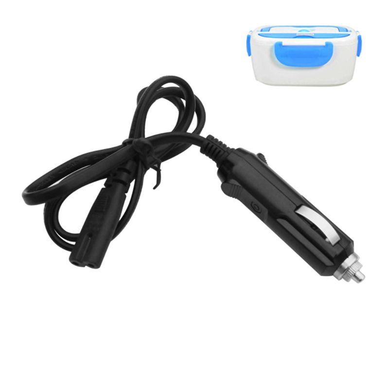 be&gt; 220V 12V Electric Lunch Box Power Cord for Car use Electric Heated Lunchbox EU US Plug Power Cord Adapter for Car Home. 