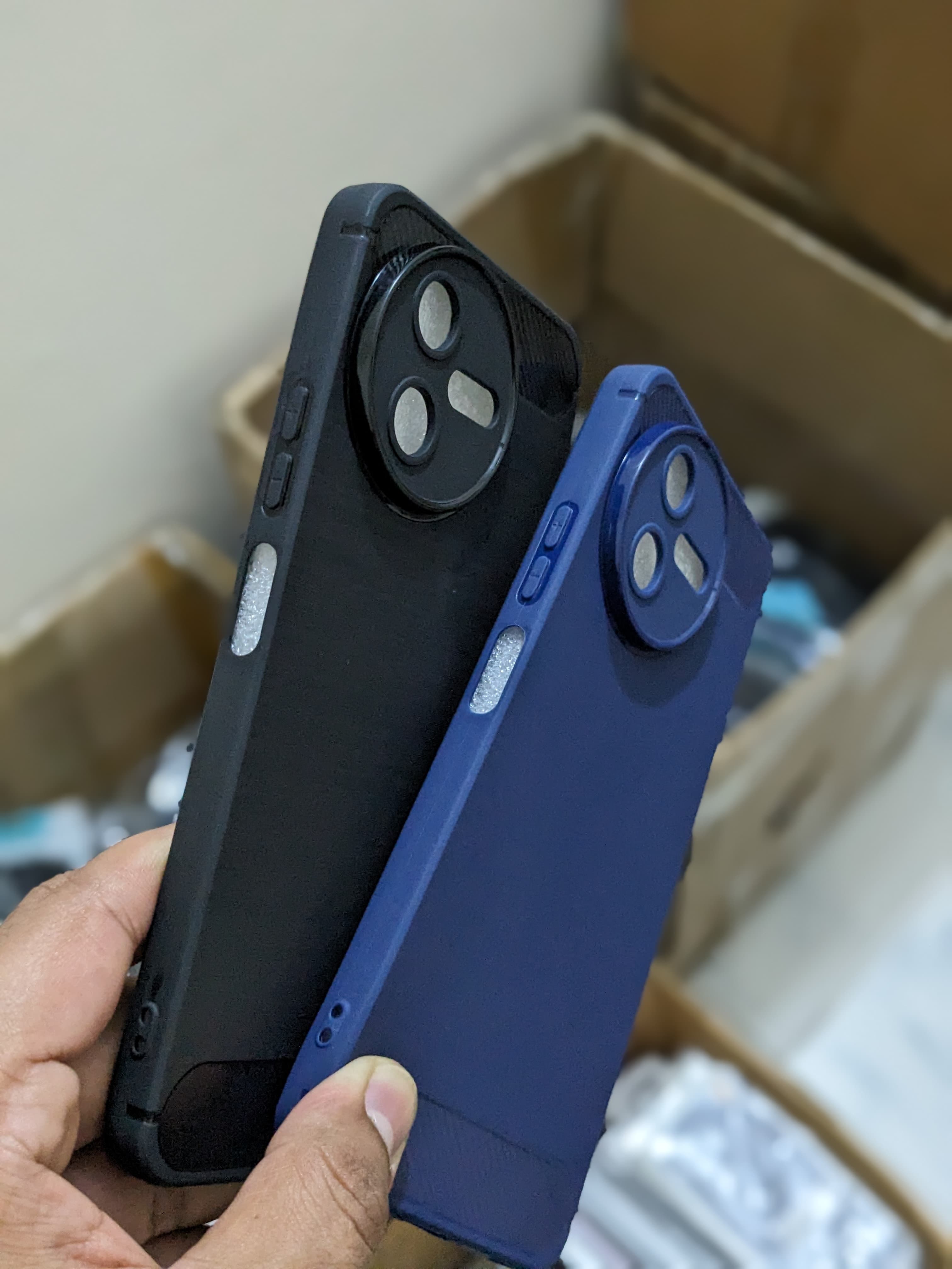 For Walton NEXG N8 Back Cover Premium Silicone Soft Case With Carbon Fiber Texture Design Official NEXGN8 Back Case WaltonN8 Cover. 