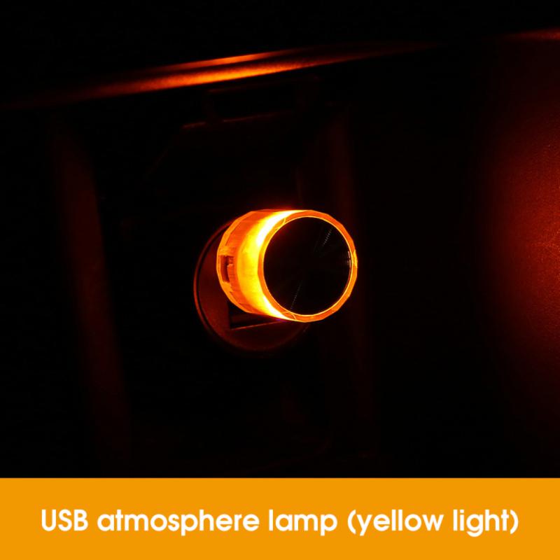 Decoration Led Car Usb Colorful Flashing Universal Mini Decorative Usb Atmosphere Light Car Interior Accessories Portable. 