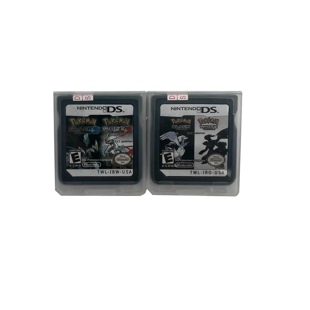 Pokémon 3DS/NDS Game Card Black/White Card Black 1/White 1 Black 2/White 2 Game Card Gift Challenge Character （R4）. 