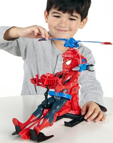 Hasbro A6747E27 Spider-Man Giant Action Figure with Spidercopter. 