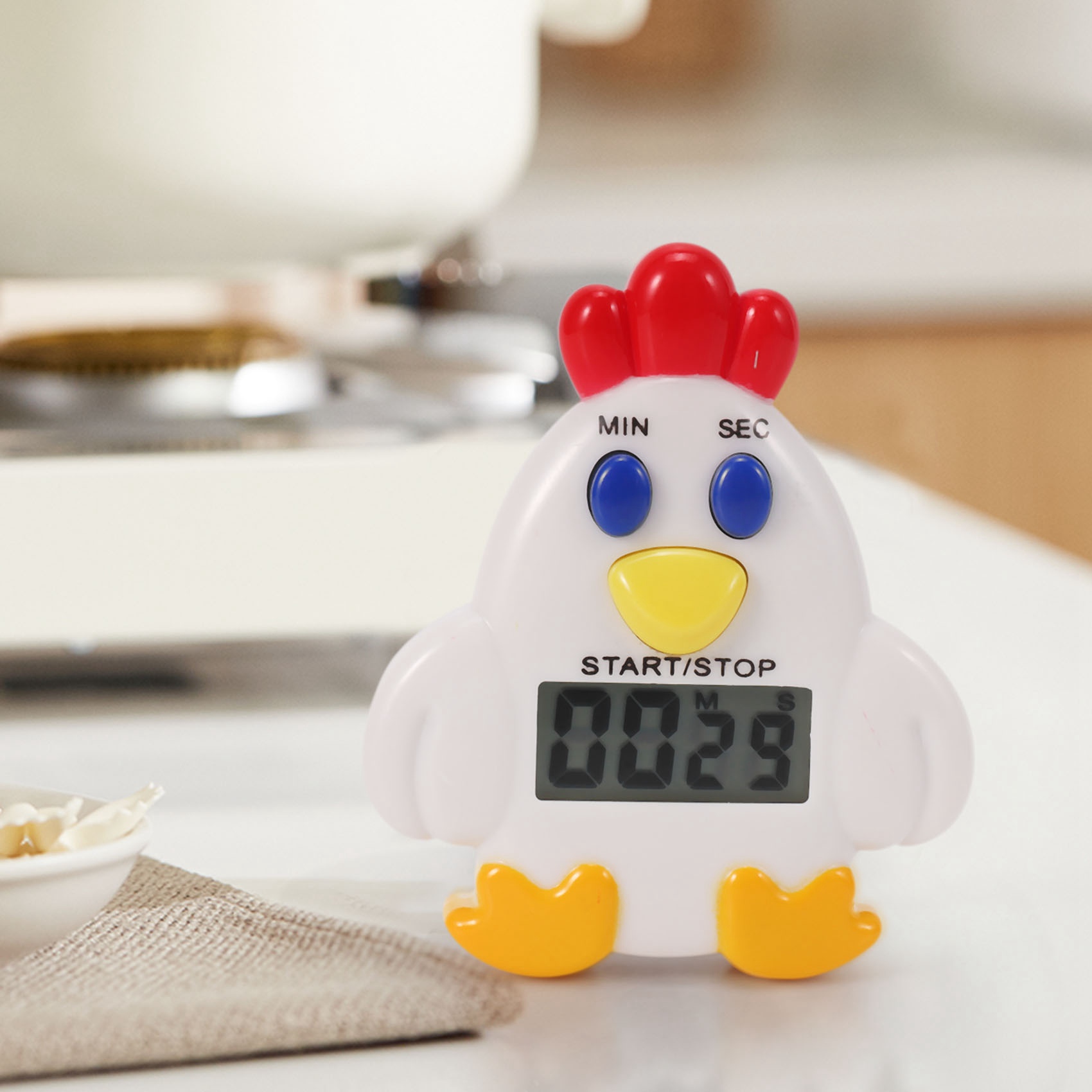 Kitchen LCD Digital 99 Minute 59 SEC Countdown Clip Hen Alarm Timer Tool. 