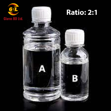 Clear Epoxy Resin With Hardener Ratio - 2:1 (500gm)