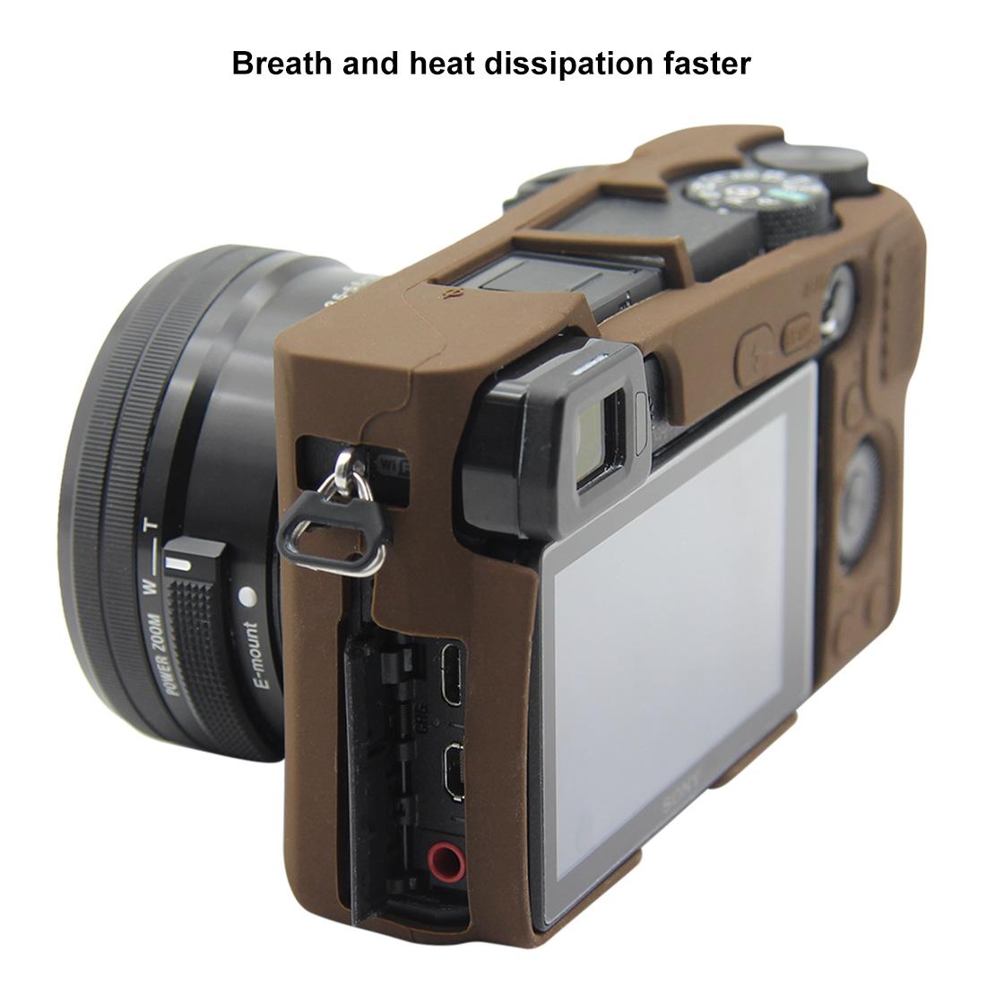 PULUZ Camera Soft Silicone Protective Case for Sony A6300. 