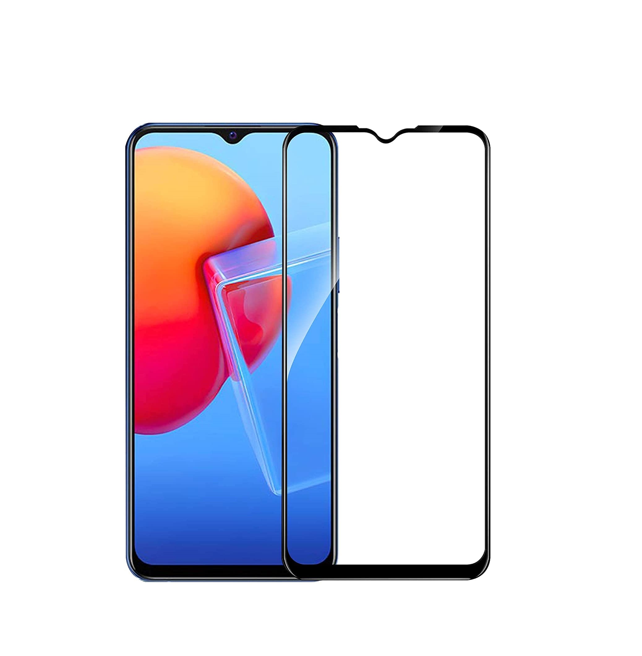 vivo Y51 (2020, December) Rainbow Tempered Glass Screen Protector (Full Screen Coverage)
