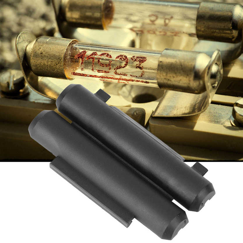 50Set 6x30 6.35x30 6.35x31.75 Plastic Fuse Holder +Peanut Terminal with 10A. 