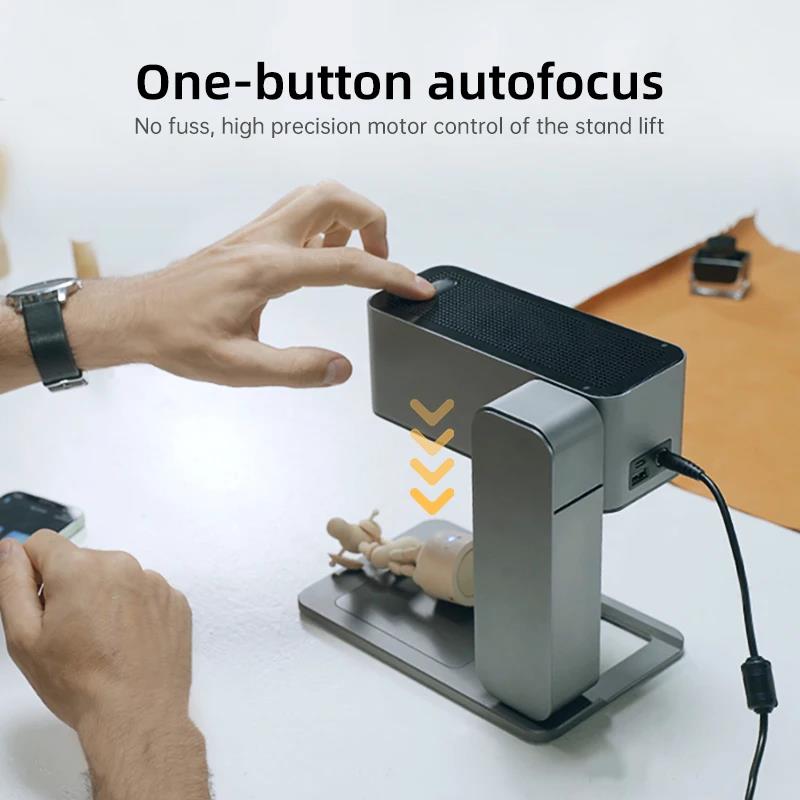 DAJA C1 Windows Mac Engrave leaves wood Plastic Painted Leather Laser Engraver Portable Laser Engraving Machine for Mobile. 