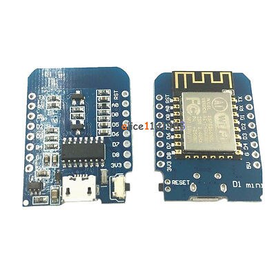 【happy one】NodeMCU Lua ESP8266 WeMos Mini WIFI Bytes Development Board Module with pcb Antenna and usb port. 