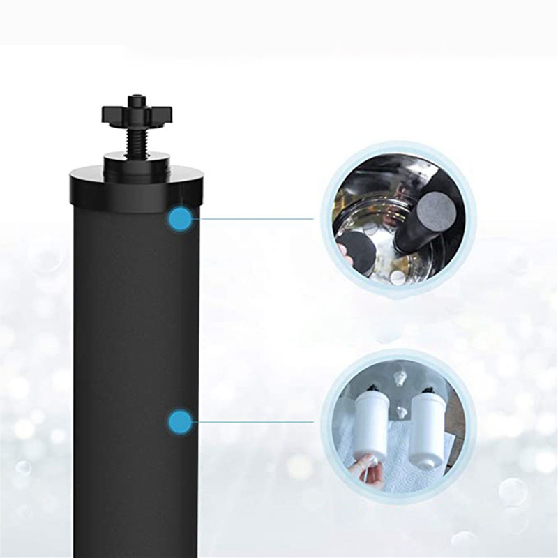 4PCS Water Filter Replacement for BERKEY Black Activated Carbon BB9-2 Filters for Gravity-Fed Water Filter System. 