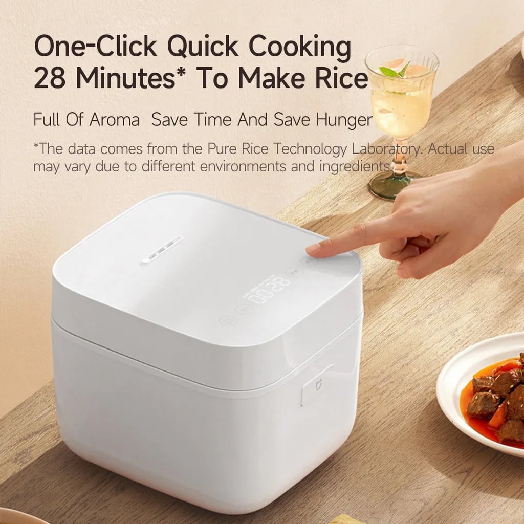 Xiaomi MIJIA Smart Small Rice Cooker 2 MFB05M Household Smart 1.5L Capacity Smart Appointment Multifunctional Small Rice Cooker. 
