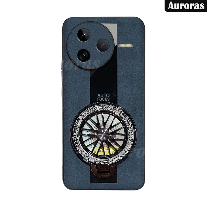 For Redmi K40 K50 K60 K60E K70 K70E Pro Plus Phone case Luxury Suede Texture Multi-Angle Gyro Stand Wear Stain-Resistant Case for Redmi K50 60 Ultra Cover casing HP. 