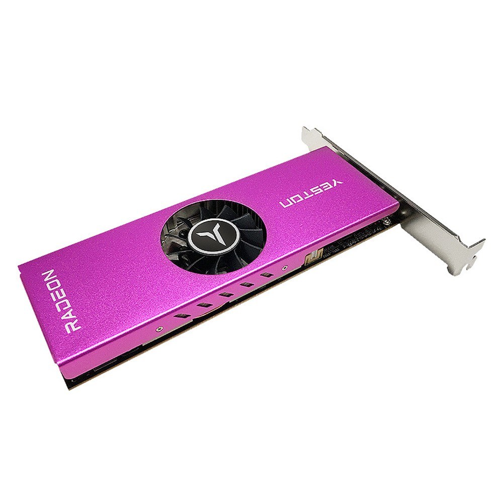 Yeston RX6400-4G graphics card 4K output - purple. 