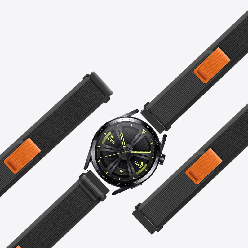 22mm Nylon Trail Loop Strap for Huawei GT, Samsung Galaxy Watch, IMILAB, Haylou, and more. 