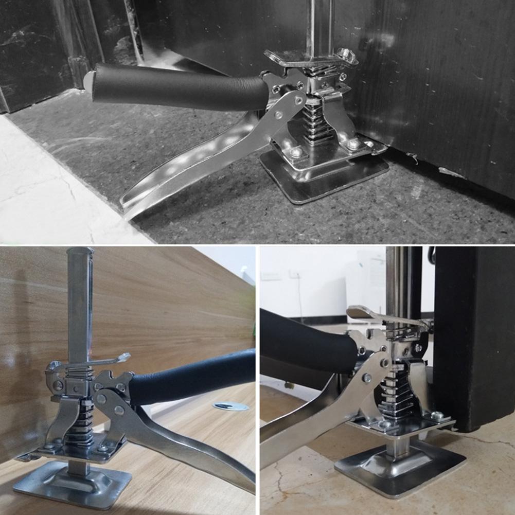 Tile Lifter Labor Saving Arm Hand Lifting Tool Strong Precision Clamping Tool Cabinet Jack Anti-slip Leveling Height Regulator. 