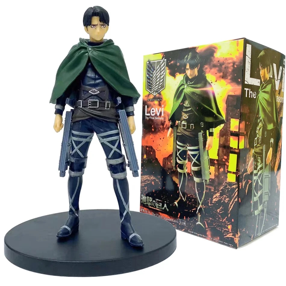 Attack on Titan 16cm Rival Ackerman Action Figure Levi Figurine Rivaille Collection Model PVC Dolls Toys