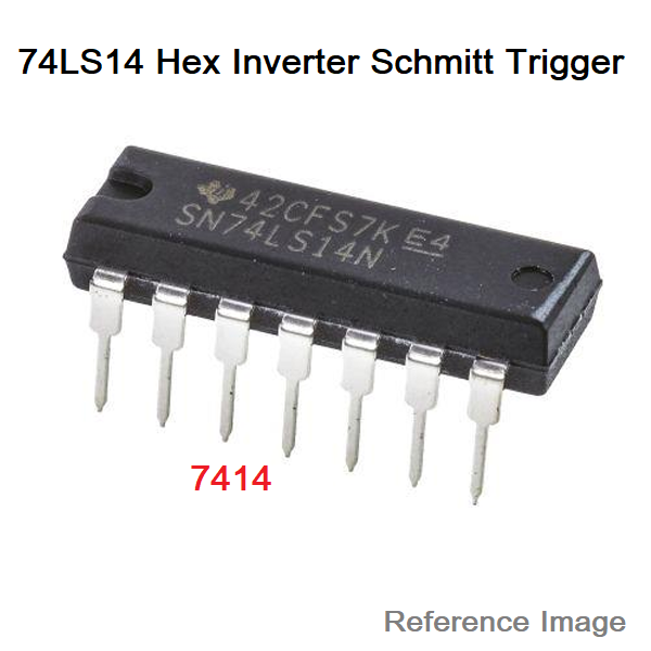 74LS14 Hex Inverter Schmitt Trigger-2pcs. 