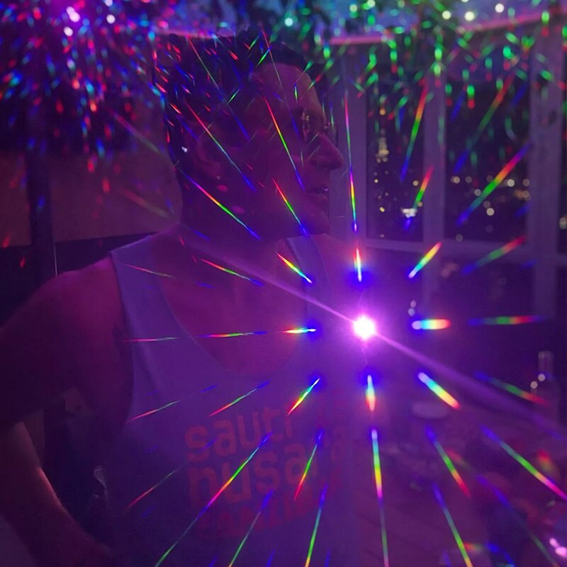 2021 New Premium Diffraction 3D Prism Raves Glasses Plastic For s Display Laser Shows Rainbow Gratings Glasses. 