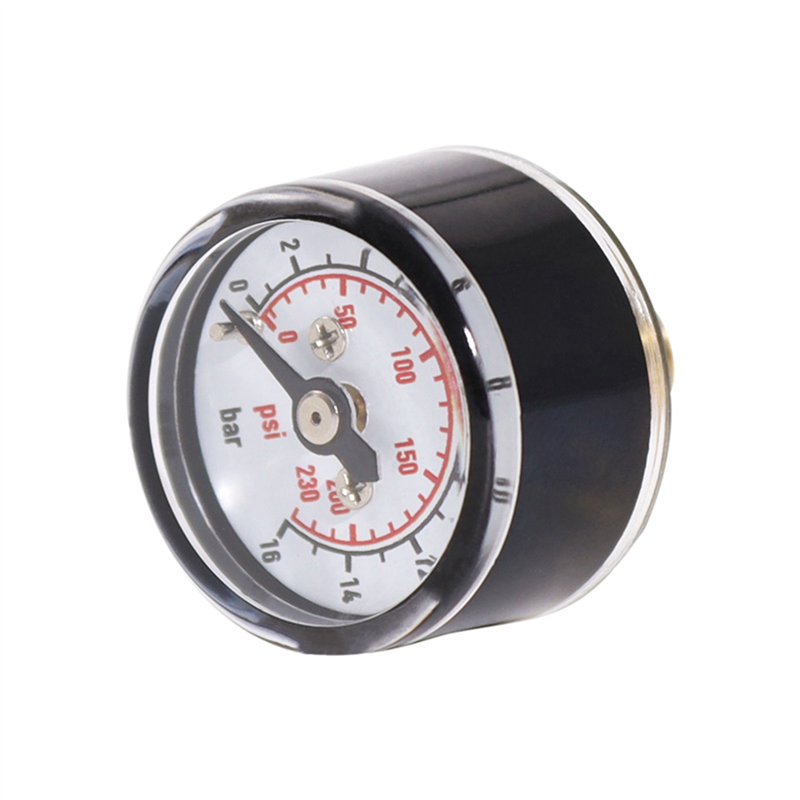 TWEXQNY 2X Scuba Diving Air Mini Micro-Pressure Gauge Manometer Manometer 16Bar,1/8 NPT Thread