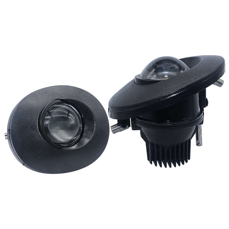 Suitable for Toyota's old Vios Herax RAV4, Little Fuxing LED dual fog lamp lens high beam. 
