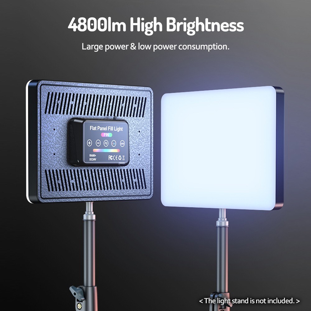 40W RGB LED dual color temperature adjustable RA95+ - eu plug. 