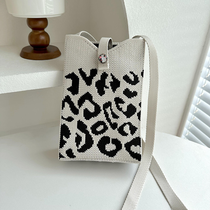 Mobile Phone Bag Mini Special-Interest Design Crossbody Shoulder Bag Korean Fashion All-Match Coin Purse Underarm Bag