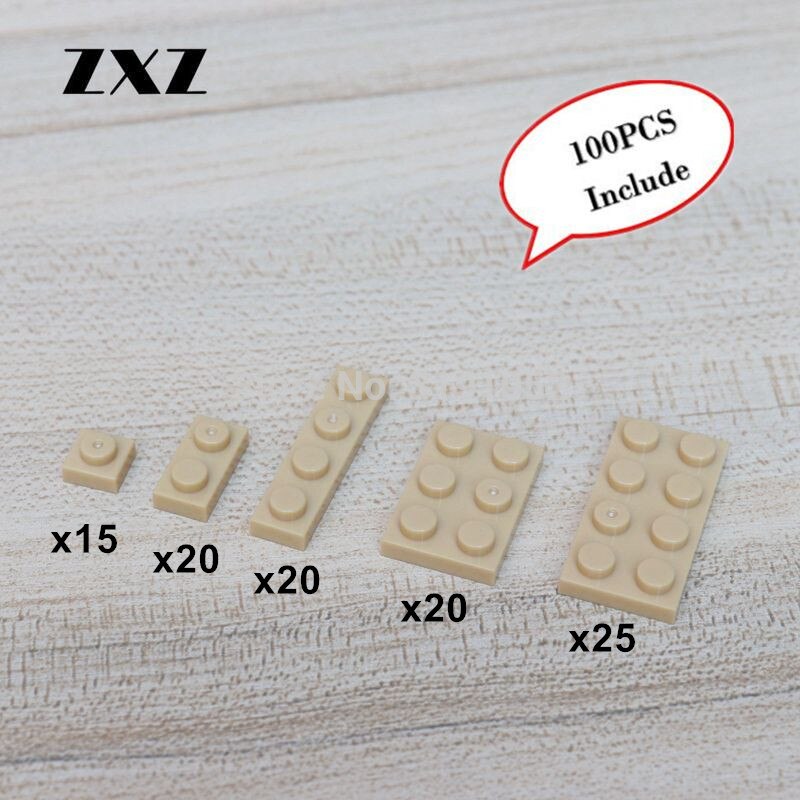 【happy one】Kids Learning Toys Plastic Blocks Plate 1 X 1 1 x 2 1 x 4 2 x 3 2 x 4 Mix Models Bulk for Sales. 