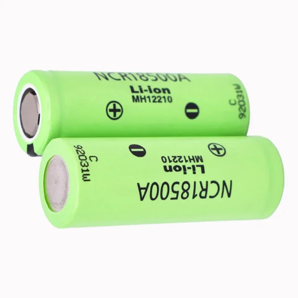 New high-quality 18500 3.7V 2040mAh NCR18500A 3.7V battery for flashlights, toy flashlights, etc lithium battery. 