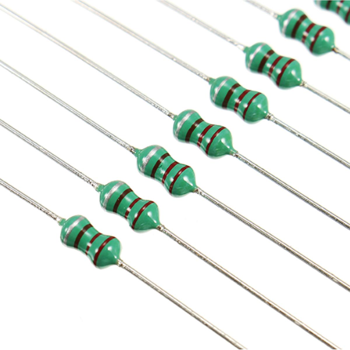 5Pcs- 680uH Ax-ial Ind-uctor 680uH 0.5W Ax-ial Lead Color Ring Confo-rmal Fixed Inductors Ax-ial Through Hole For Electronics Projects DIY Electrical Circuitry & Parts