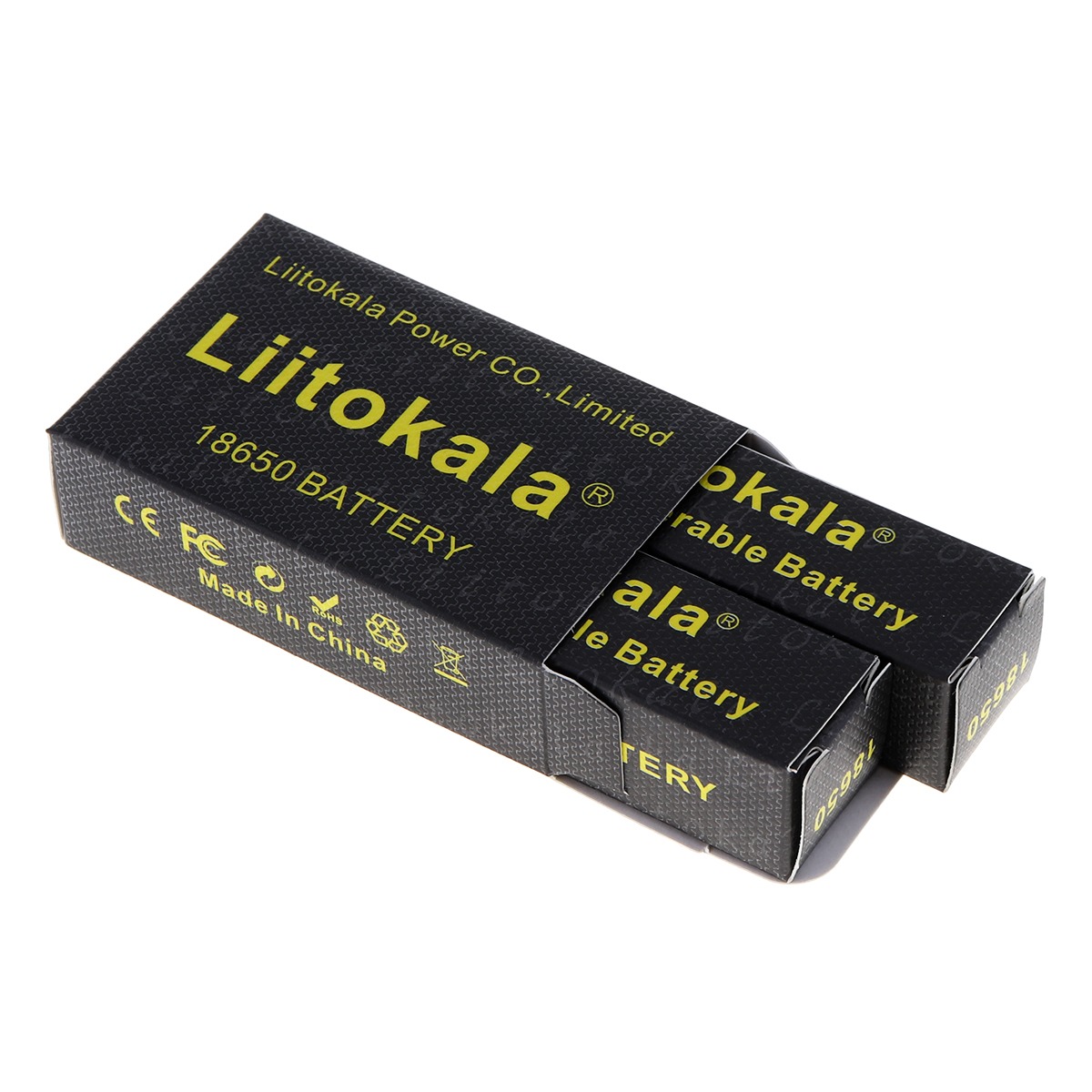 LiitoKala Lii-22A 3.7V 18650 2200mAh Rechargeable Battery li ion Batteries Li-ion Lithium Battery for Flashlight- 1pcs. 