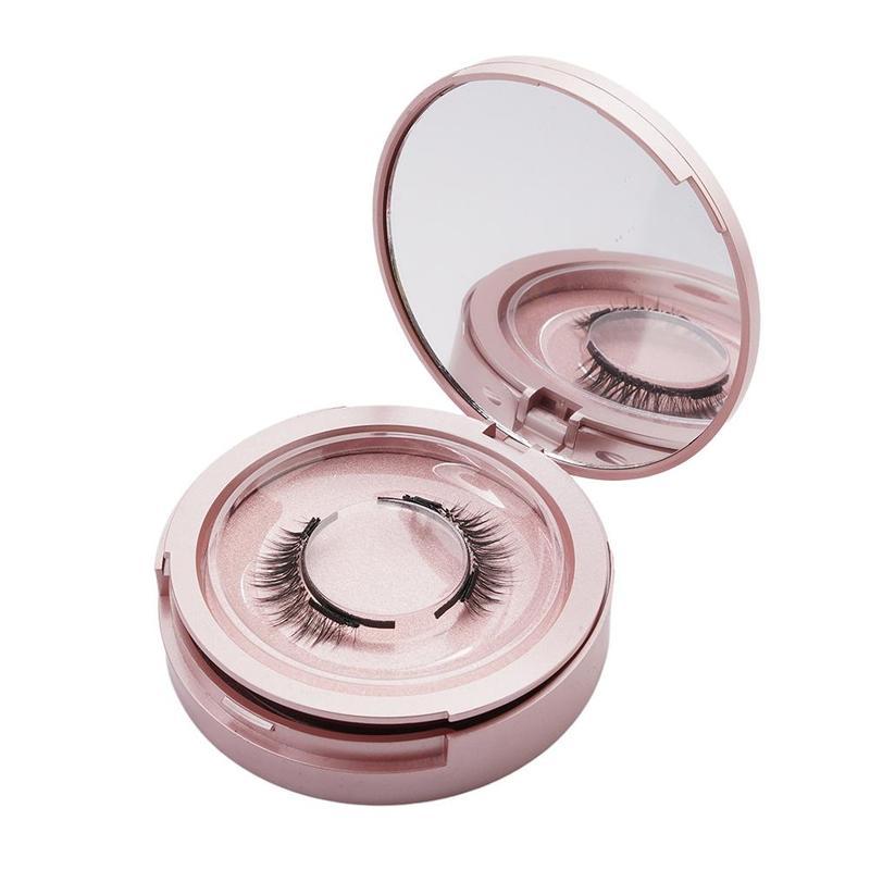 Natural 8D Quantum Magnetic Eyelashes No Glue Reusable Faux Cils False Eyelash Kit With Soft Magnet Technology Natural Look. 