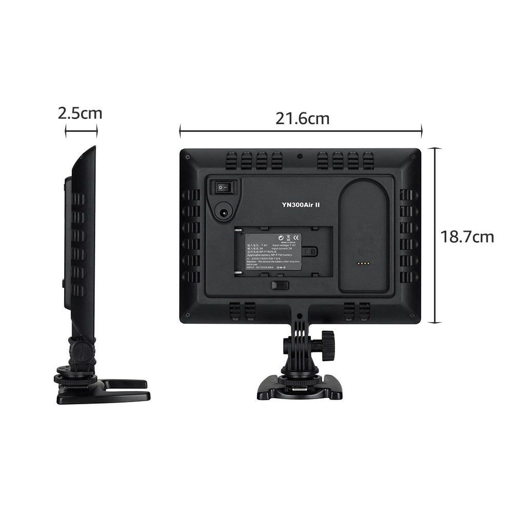 YONGNUO YN300 Air II LED Video Light Panel. 