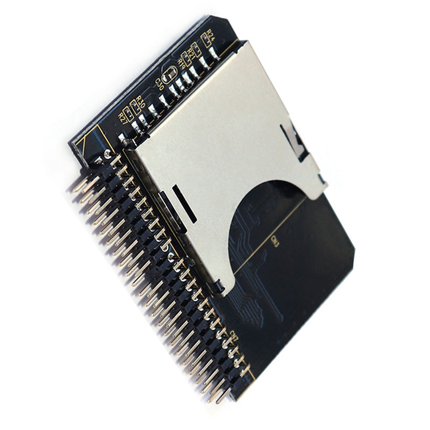 1 Piece IDE Expansion Card SD to 2.5 Inch IDE 44 Pin Converter Card IDE SD Card Adapter SSD Embedded Storage Adapter Card. 