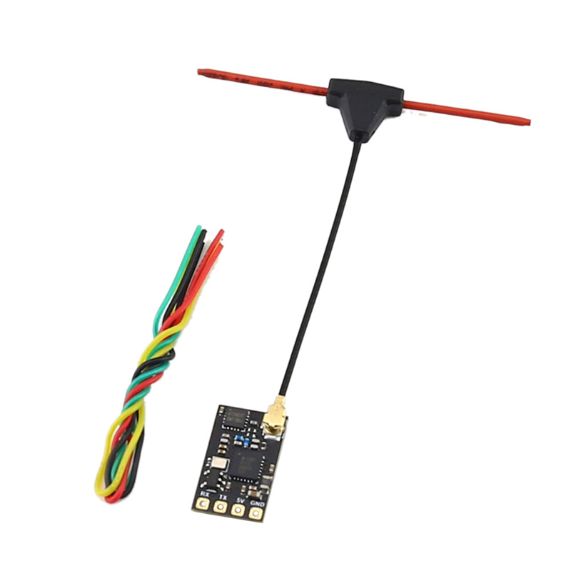 FPV ELRS Receiver 2.4GHZ Open Source RC Model Long Range Nano 2400RX Fixed Wing Long Range Aircraft Reception, Easy to Use Fine Workmanship