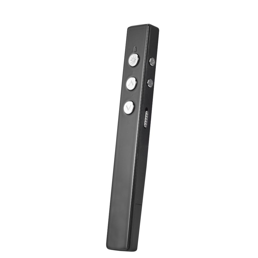 PPT Flip Pen Wireless Presenter PPT Clicker Multifunction Electronic Projection Pen Laser Flip Pen Remote Control PR-20 White. 