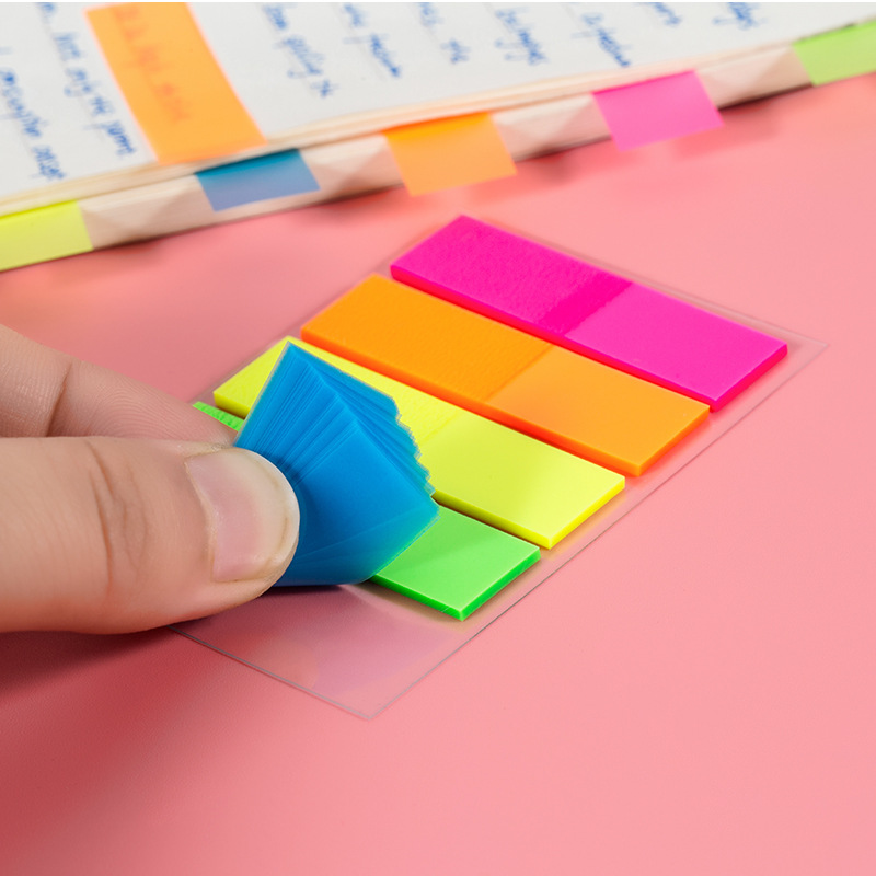 (3 packs)125 *3 sheets Transparent Sticky Notes, Page Markers, Book Tabs, Sticky Note Tabs, Sticky Tabs, Page Tabs, Label Stickers, Pop Up Index Tabs, Tabs Flags Stickers Books Annotating Message Reminder for School,Office. 
