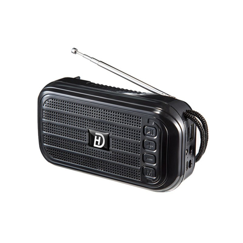 D12 Rechargable Bluetooth Solar FM Radio With Flashlight. 