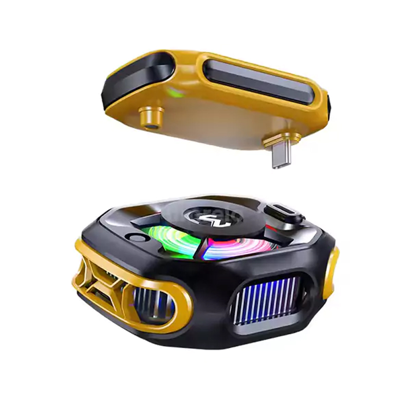 MEMO CX12 Magnetic Phone Cooler Fan with Battery & Digital Display | 10W Powerful Cooling Radiator for Gaming & Long Use. 