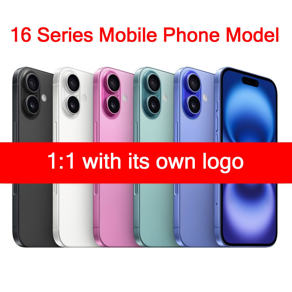 1:1 Phone Model For iPhone 16 Plus Replica Smartphone Not Working Simulation Showcase Copy phones Toy