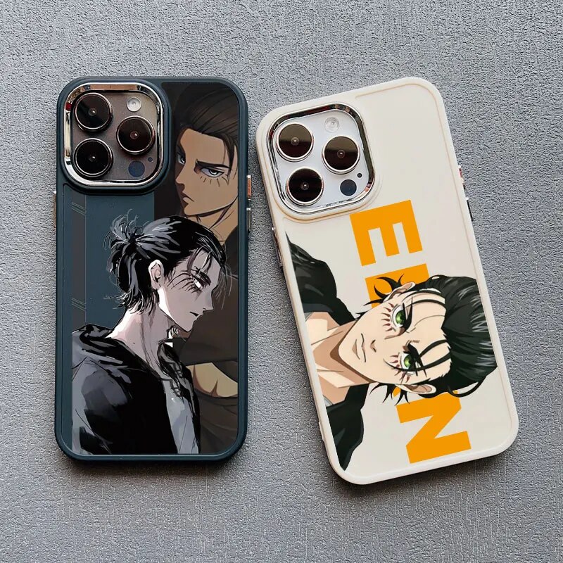 Anime Attack On Titan Phone Case For iPhone 14 Plus Pro Max 11 12 13 Pro Max XS X XR SE 2020 7 8 Plus Cover Silicone Shell Funda. 