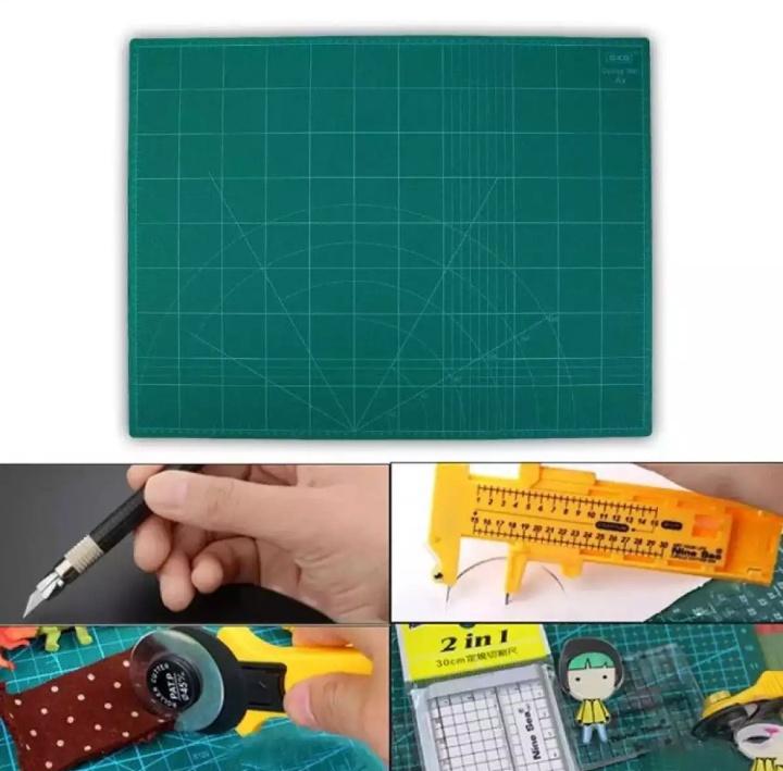 A4 Double sided Self Healing Cutting Mat - Size 30*22 cm